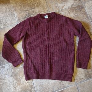 100% Lambswool Cableknit Sweater